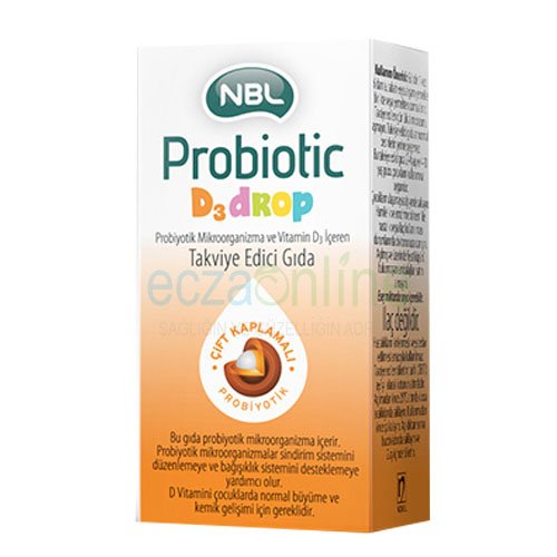 Nbl  Firmasının yeni ürünlerinden bir tanesi olan NBL Probiotic D3 Drop

Detaylı Bilgi için :
eczaonline.com/urun/nbl-probi…

#nbl #probiotics  #gıdatakviyesi #eczaonline #sıkıldık #Turkiye  #saglik