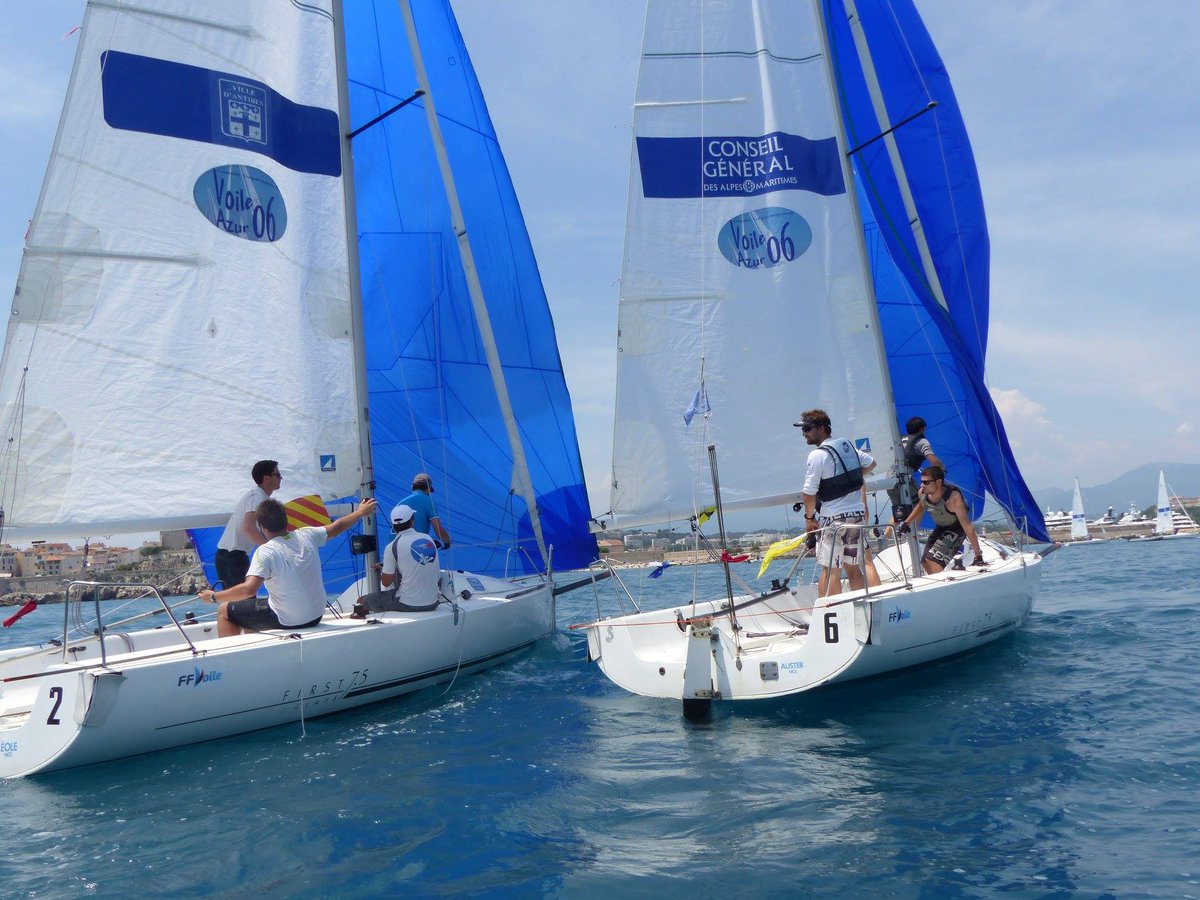 Vice champion de France universitaire de match racing 👌🏻
L'équipage de <a href="/CentraleNantes/">Centrale Nantes</a> ramène la médaille d'argent de son voyage à Antibes! 😎
#SailTheFuture 
#ShakeTheFuture