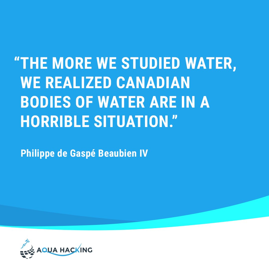 The <a href="/DeGaspeBeaubien/">De Gaspé Beaubien</a> Foundation is at the heart of #AquaHacking, a family committed to preserving #water for future generations ► newsr.ms/qNXfAa6