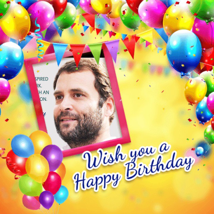 Happy birthday Day to Rahul Gandhi Garu 