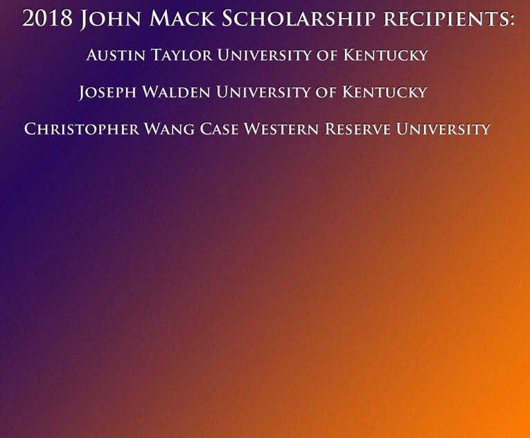 We are extremely proud of all of the region 5, especially from Lambda Omicron 😝, brothers that were awarded the John Mack Scholarship! Thank you brothers for all of your dedication and service!