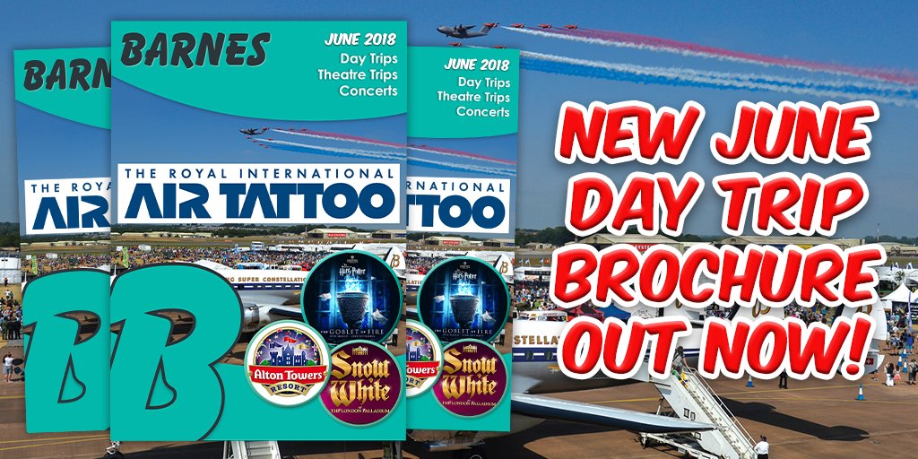 Barnes Coaches On Twitter Our June Day Trip Brochure Is Out Now