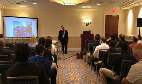 Mabey Inc. Engineering Manager, Doug Brunot, discussed non-standard temporary bridge design at the 2018 International Bridge Conference. The versatility of the Mabey Universal bridge system makes it an ideal solution for complex geometry and roadway alignment.