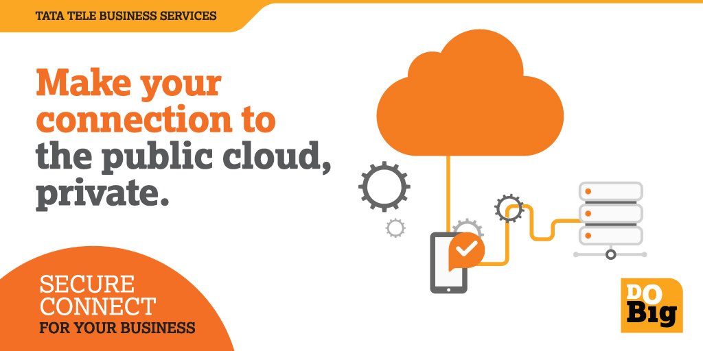 TataTeleBiz's tweet image. #SecureConnect enables your organization to establish a private and dedicated connection to public #cloud. Discover how your #business can benefit from it. tatateleservices.com/en-in/product/…