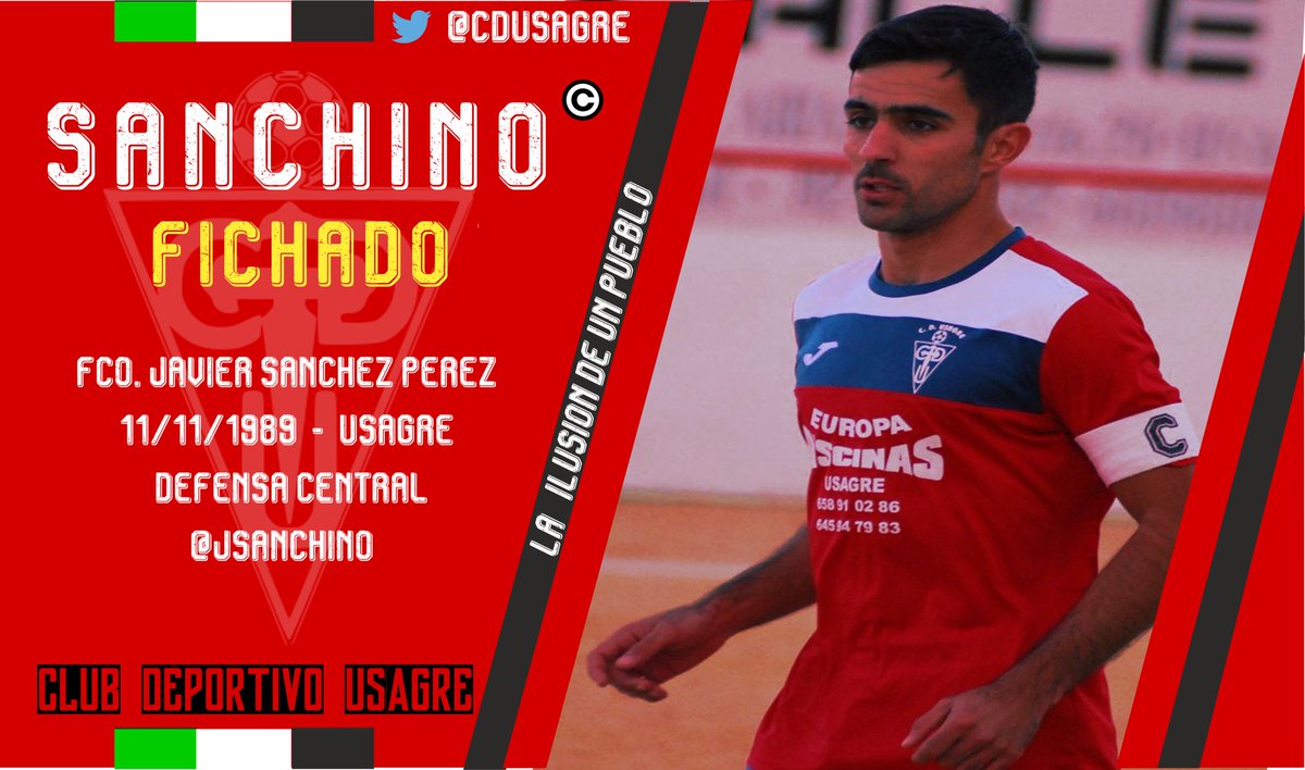 BOMBAZOOO!!! Vuelve el mariscal. Uno de los fichajes estrella para esta temporada. Capitán, líder y ejemplo para cualquiera dentro del equipo. 
Oh capitán, mi capitán!! 
BIENVENIDO <a href="/JSanchino/">javier sanchino</a> 
#VamosCDU