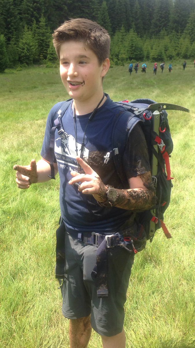 BSB_Trips's tweet photo. Someone took a slip going through a boggy section of their hike. #bogmonster @britishschoolro https://t.co/n7ycmX3rJ3