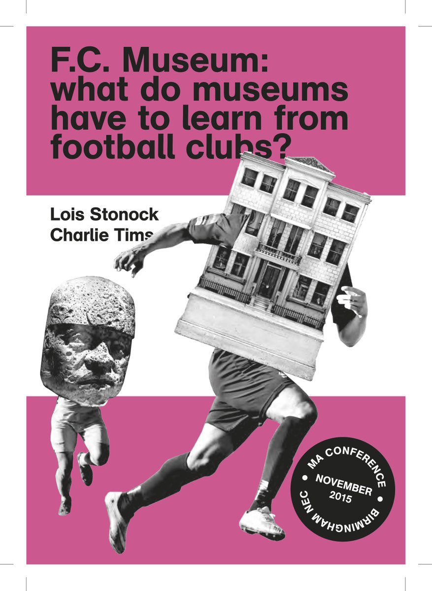 Full report now available to read on our website 

WHAT DO MUSEUMS HAVE TO LEARN FROM FOOTBALL CLUBS? 

by <a href="/loisstonock/">lois stonock</a>
and @charlietims

#football #museums #galleries #culture #audiences 

associatesuk.org/uploads/2018/0…