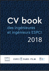 ESPCI_Alumni's tweet photo. Le CV Book 2018 des Ingénieur.e.s @ESPCI_Paris est paru !
https://t.co/Y5jTJPgysd

Merci @JY_MOISE @LartigueRoland @Quentin_131 @BdE_ESPCI
c/@MCLemardeley @Deffis3 @T_Lamarque @VyfTardy @DavidMenesesAL @LanglaisCathe @Frenchcaty @RegineMolins @SarahMD129 @LabSquishyStuff

1/5 https://t.co/jvb4n2JrNa