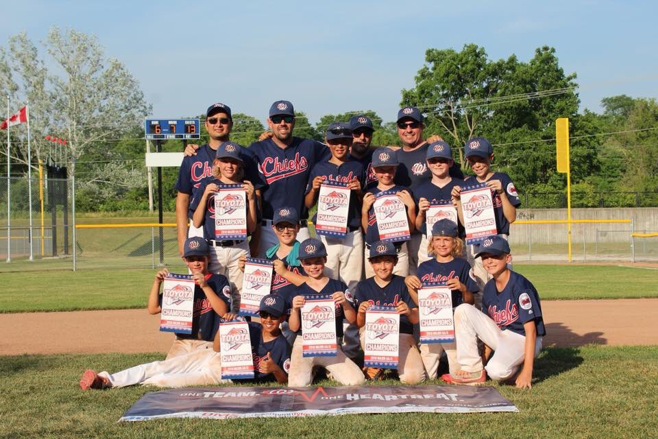 07WhitbyChiefs's tweet photo. We’re Champions on Father’s Day in Cambridge again! #whitbychiefs #toyotatyke #baseball @EOBAbaseball https://t.co/0id7SHatVV
