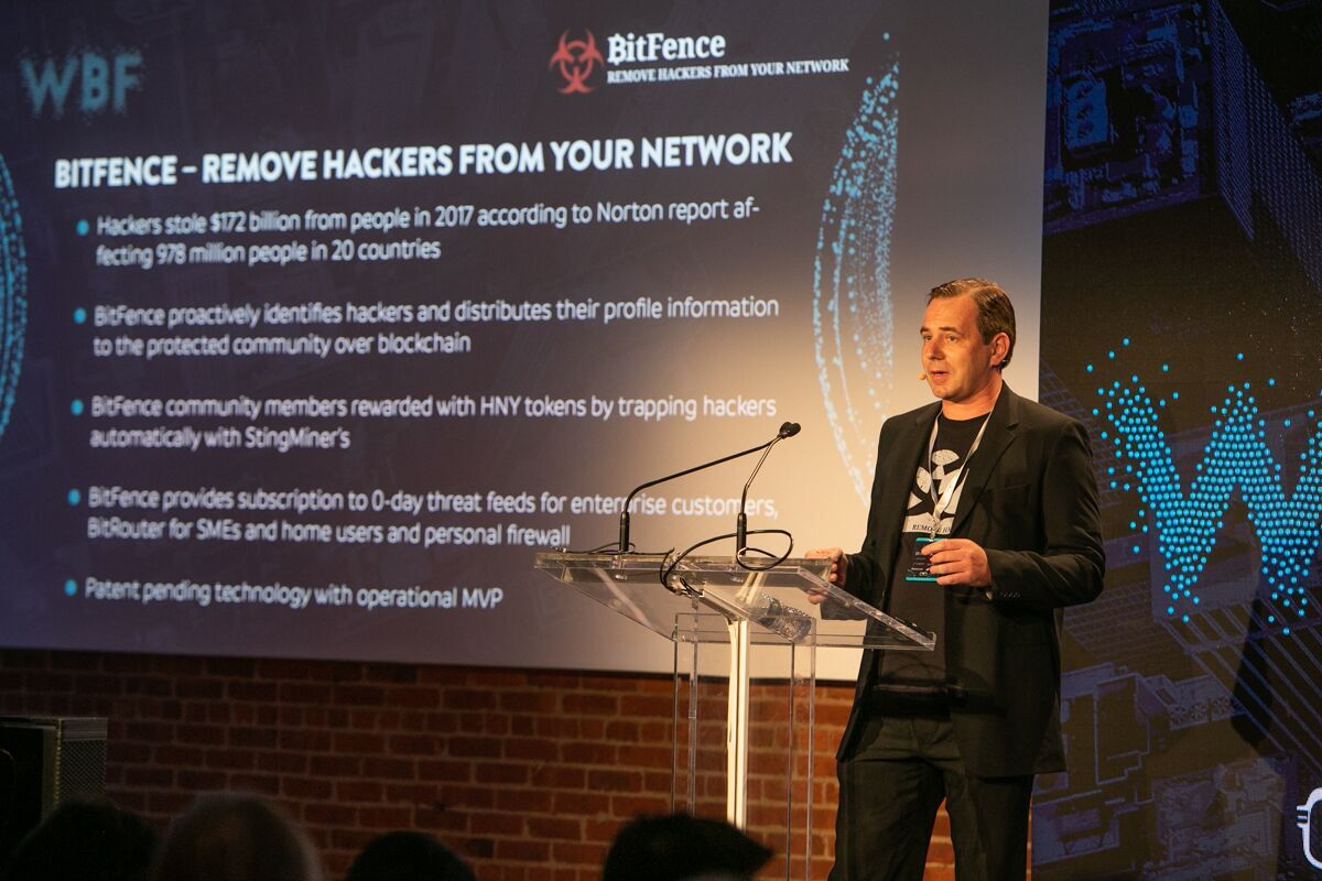 <a href="/BitFence_/">BitFence</a> pitch on #WBF #NewYork #USA. Full video will be available shortly.

bitfence.io

t.me/BitFence

#blockchain #cybersecurity #ThreatIntel #tokensale #ICO #tge #cryptomining #AI #IoT #BTC #ETH #cryptocurrency #Crypto