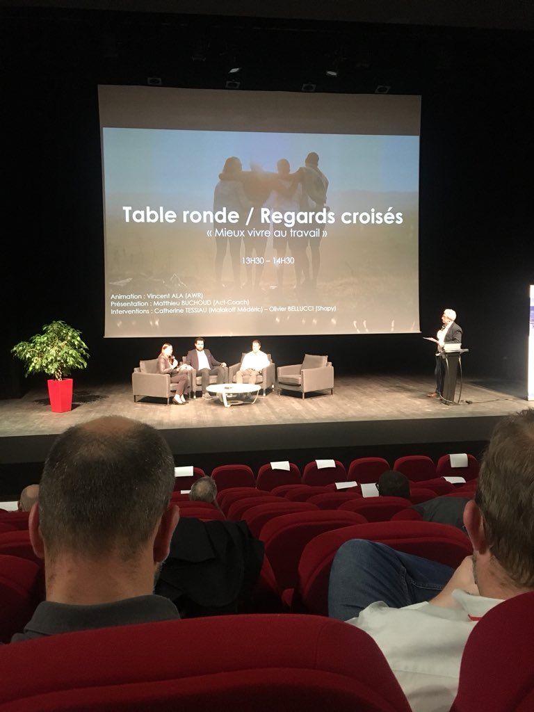 Axelle_Rolland's tweet photo. Conférence Mieux vivre au travail lors de la journée AL3C MIAGE #miage #asteklife https://t.co/VigvfsqPY4