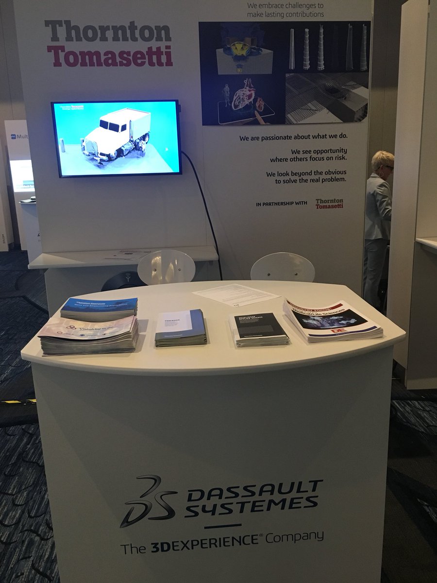 MMobasher's tweet photo. Stop by Thornton Tomasetti booth #14 today to learn about our material modeling and life sciences tools!
#3DEXPERIENCE
#lifesciences #modeler #materials @ttinc @3DSNorthAmerica https://t.co/o3jhhDi5MK