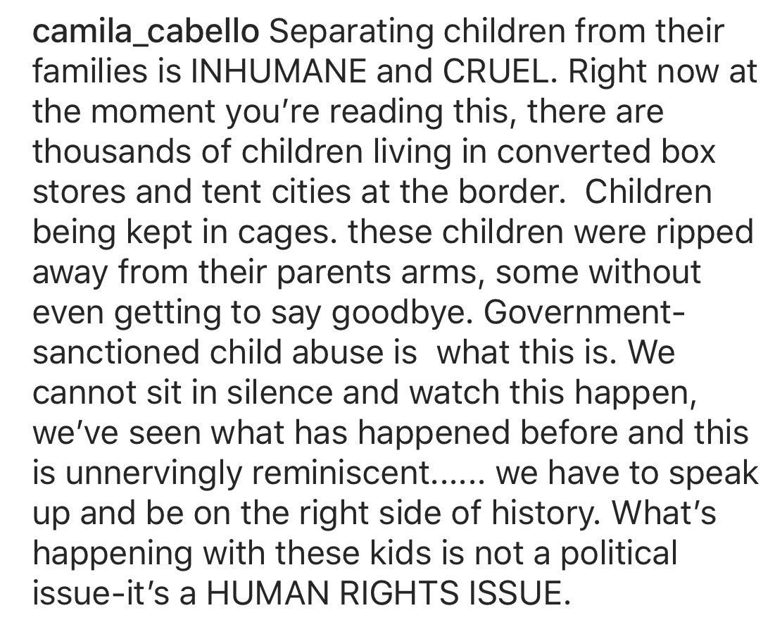 Camila_Cabello's tweet photo. #FamiliesBelongTogether please please please read. https://t.co/WGSrCjbX4P