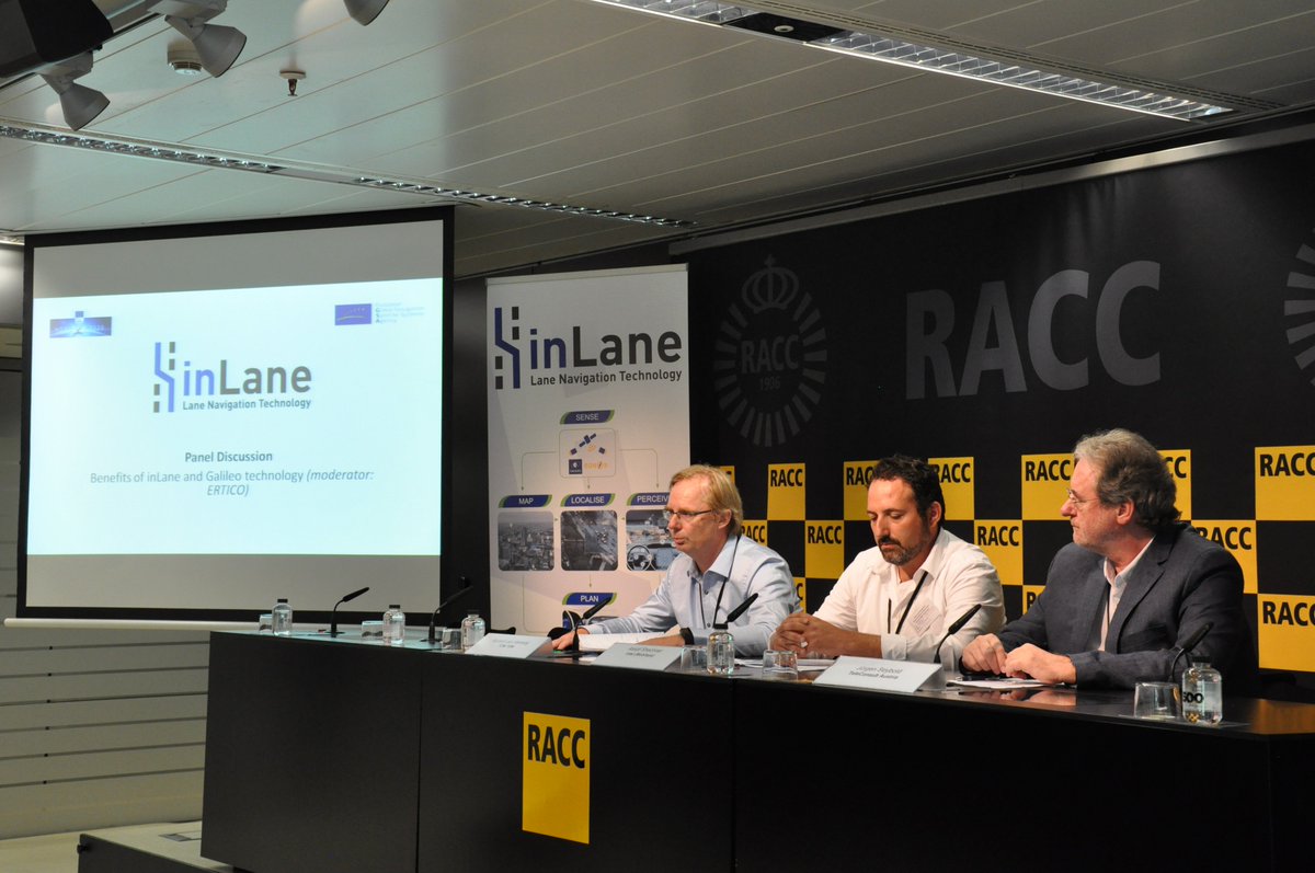 ERTICO's tweet photo. #inLane (https://t.co/PfxX9EEGov) has a lot to offer to end users, industry, and researchers. Discussions with @TomTom, @intel (@Mobileye), TeleConsult Austria, @Vicomtech, @barcelona_cat, @ClubRACC, @TUeindhoven, Honda Research Institute, moderated by @ERTICO's Erwin Vermassen https://t.co/v1QG5VsILI