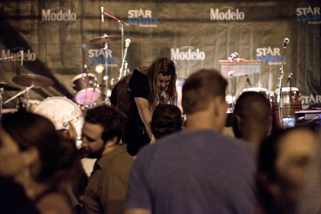 jeffreyharley's tweet image. It was an incredible night seeing @lukasnelson &amp;amp; @POTR on stage at @tasterandolph - there were kicks, dives &amp;amp; some sweet guitar lovemaking. 3rd time seeing these guys &amp;amp; true to name it’s a REAL music experience. After the set he still stays to meet all the fans like his old man💯