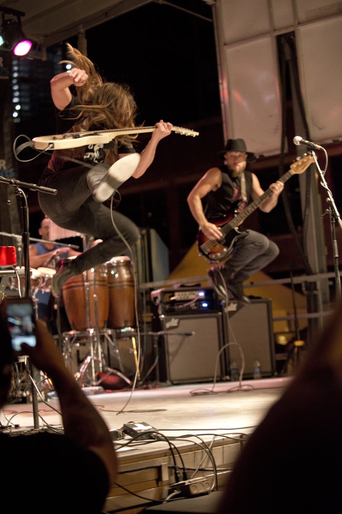 jeffreyharley's tweet image. It was an incredible night seeing @lukasnelson &amp;amp; @POTR on stage at @tasterandolph - there were kicks, dives &amp;amp; some sweet guitar lovemaking. 3rd time seeing these guys &amp;amp; true to name it’s a REAL music experience. After the set he still stays to meet all the fans like his old man💯