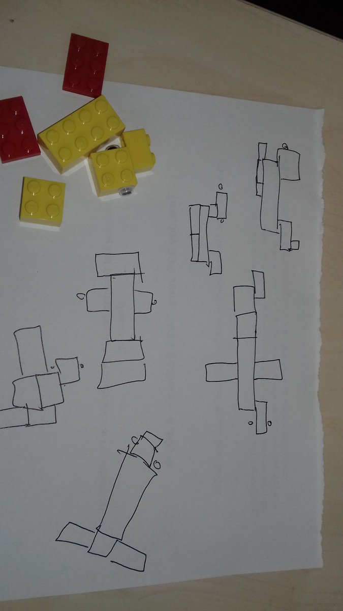 Val_Bold's tweet photo. 'Lego serious play allows you to think in a different way and can be used to problem solve' thanks Suzanne Faulkner for a fun session #StrathLT18 https://t.co/sTcxfAjyEP