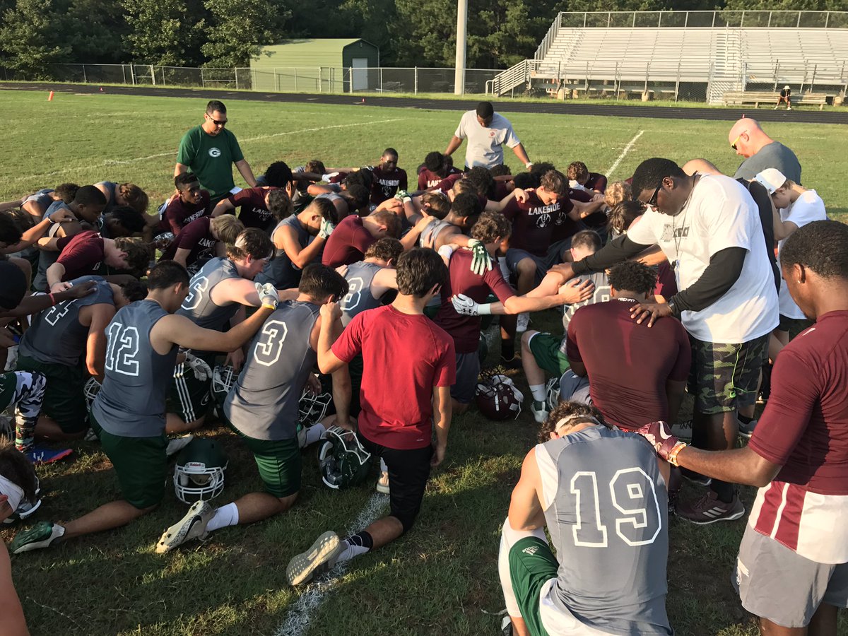 FCAgwilson's tweet photo. #7-on-7 HS Football resumes tonight @ Greenbrier HS @ 6PM! Aquinas, Augusta Christian, Briarwood, Greenbrier, Jefferson Co, Josey, Lakeside, &amp; Westside scheduled to compete. Lakeside Head Football Coach Steve Hibbitts will lead devotional! Check it out! #GAFCA #FCA #Strong18 https://t.co/uUuMZrj9yH