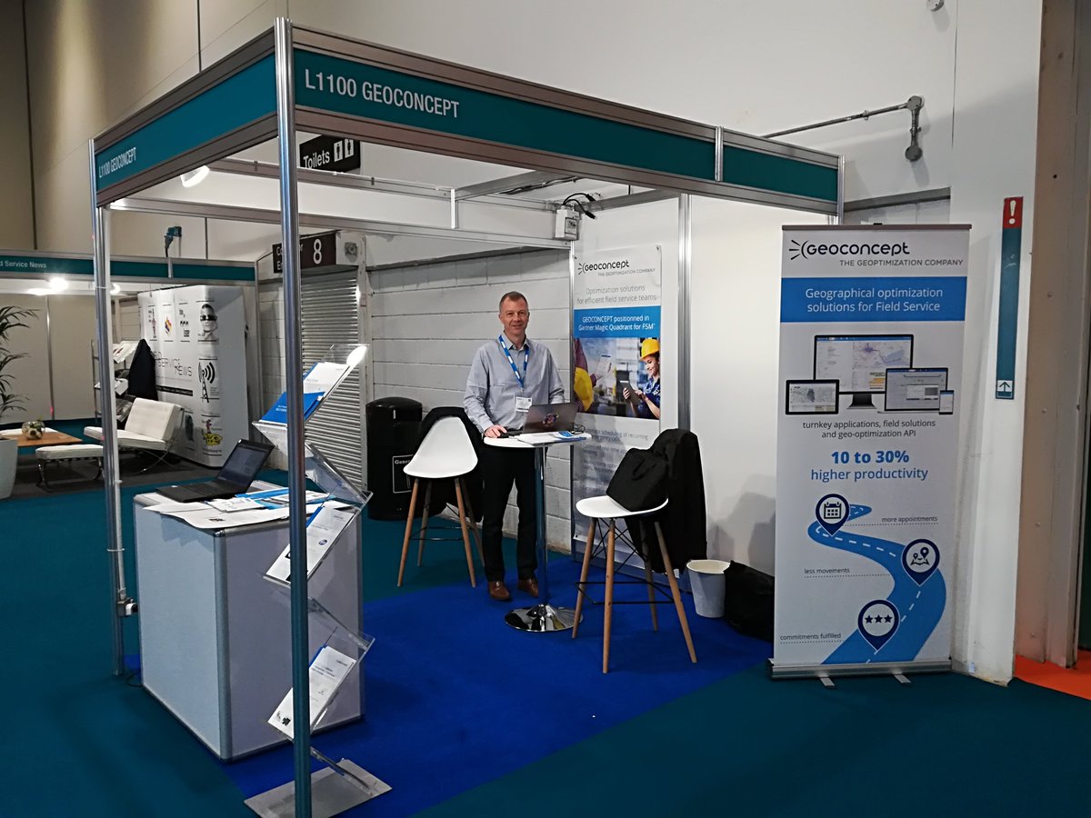 NomadiaGroup's tweet photo. Retrouvez-nous au Salon Londonien du FIELD SERVICE MANAGEMENT ! #FSME18
GEOCONCEPT vous donne rendez-vous à la Field Service Management Expo, stand L1100 du 19 et 21 juin prochain à Londres. https://t.co/yitB5Luyop