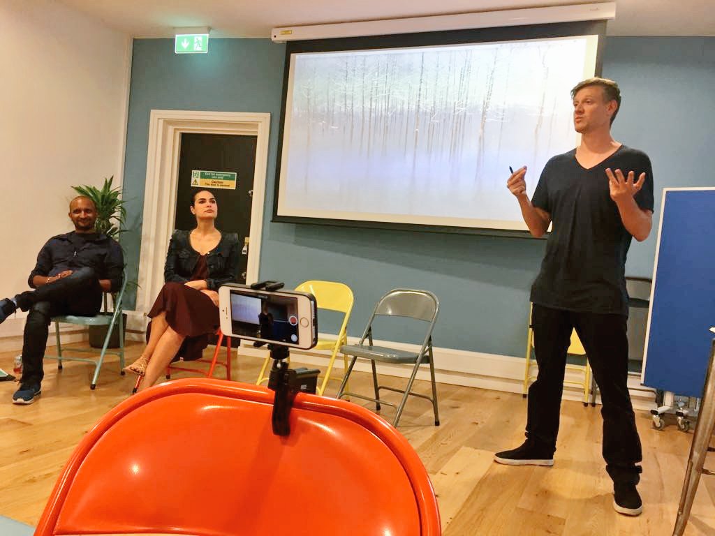 hi_niels's tweet photo. Had great fun last night at the inaugural #psychologytech meetup alongside the awesome @SiljaLitvin @unmindhq & @niraj5hah
Thanks to @Connect_v for hosting and to @LandmarkForum and the #SELP for holding me accountable to making it happen! https://t.co/rWaYAN0sYr