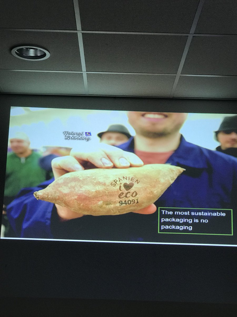 HebaLeithinDoha's tweet photo. The importance of agriculture in achieving sustainability development goals SDG @ Eosta NL, intersting recycling from sugar cane! Good to preserve our environment π #BConference2018 #BConference @RVO_Int_Ond https://t.co/ECE7FxgISO