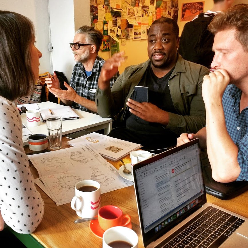 Entuitive's tweet image. We're excited to be partners for #BDT18. Toby &amp;amp; Sanja participated in a structural workshop for some of this year’s projects. It's shaping up to be a brilliant display of Brixton's creative community. @BrixtonDT  @upcircledesign @_SCArchitects @dolmanbowles, @BrixtonPoundCaf
