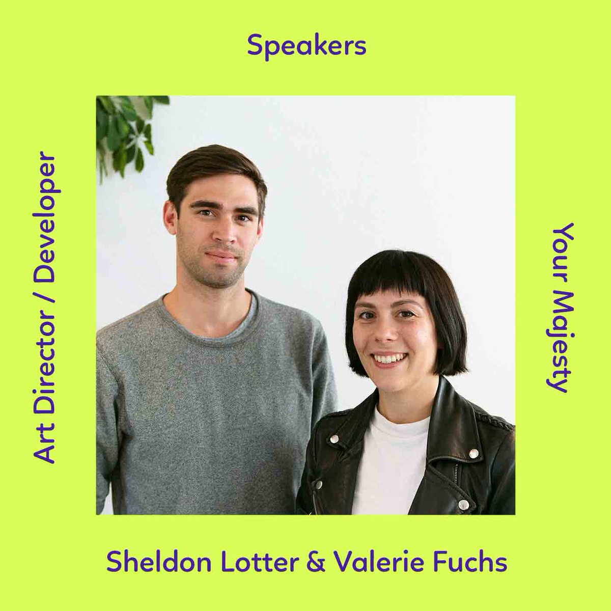 Confront_SE's tweet image. JUST IN: @SheldonLotter &amp;amp; @madame_robot, #ArtDirector and #Developer at @yourmajestyco Amsterdam will bless us with their talk "Dev &amp;amp; Design: How close is too close?" at #confront18! 🇳🇱🇸🇪🎈
Get more info about this, the line-up, tickets &amp;amp; more: confront.se  👓📰