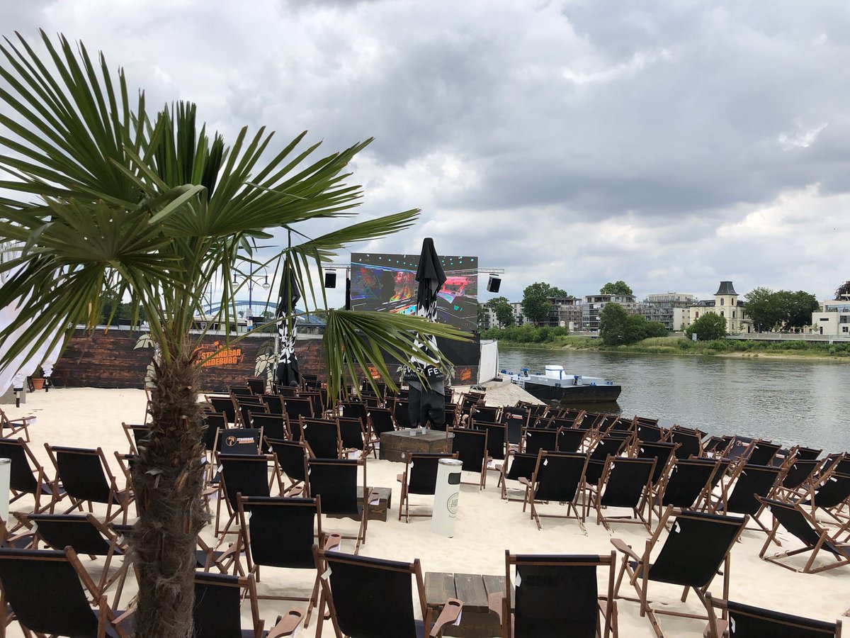 zettelfalter's tweet photo. Südsee Flair an der elbe https://t.co/2O5ETrn6Fw