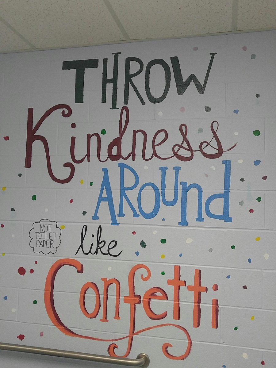 Mrs_NorrisPRS's tweet photo. Girl's 5th grade bathroom.#prs50 @paulroadschool https://t.co/UoRcEBvCdR