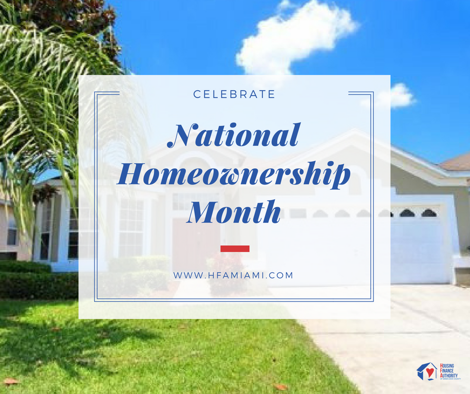 HFAMiami's tweet photo. We are still celebrating   #NationalHomeownershipMonth! 

Successful homeowners held a common belief that the American Dream of homeownership was still possible. #Tuesdaythoughts #hfamiami https://t.co/Izurt17R6C