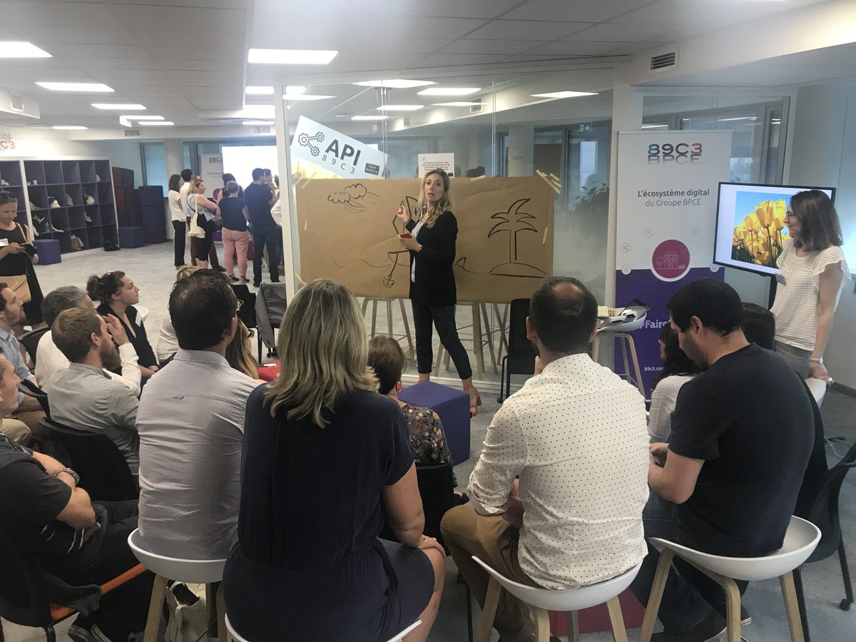 LagardeSarpy's tweet photo. 🚀Plus rien n'arrête les Ambassadeurs digitaux 👩💻👨💻de la nouvelle #AcadémieDigitale de la @BPOccitane ! Visite du #LabInno @89C3 , découverte et démos de la #89C3Factory (Mobile & Web), ateliers collaboratifs et facilitation, energizer en #Shifumi géant ... super équipe 👏 https://t.co/9EhWKsesu9