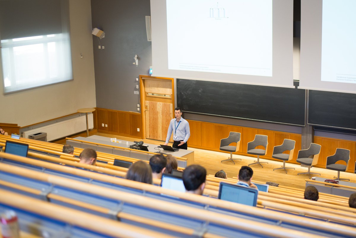 NickyBorsub's tweet photo. [Day 2, June 19] Session #5: Time &amp; PHY! #WiSec2018 #KTH @acm_wisec2018 https://t.co/HEAwut4680