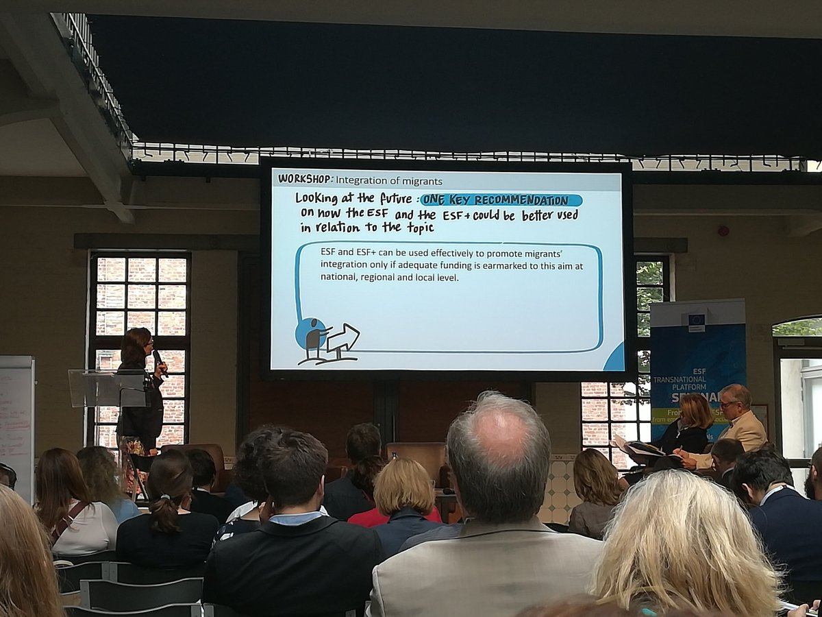 patri_marsa's tweet photo. ESF and ESF+ can be used effectively to promote #migrants #integration only if adequate funding is properly earmarked to this aim at national, regional and local level #ESFTP18 #Social_EU @EMEN_Project @AEIDL #migrent #migrantintegrationEU #Solidarity https://t.co/MvR3nUw9jW