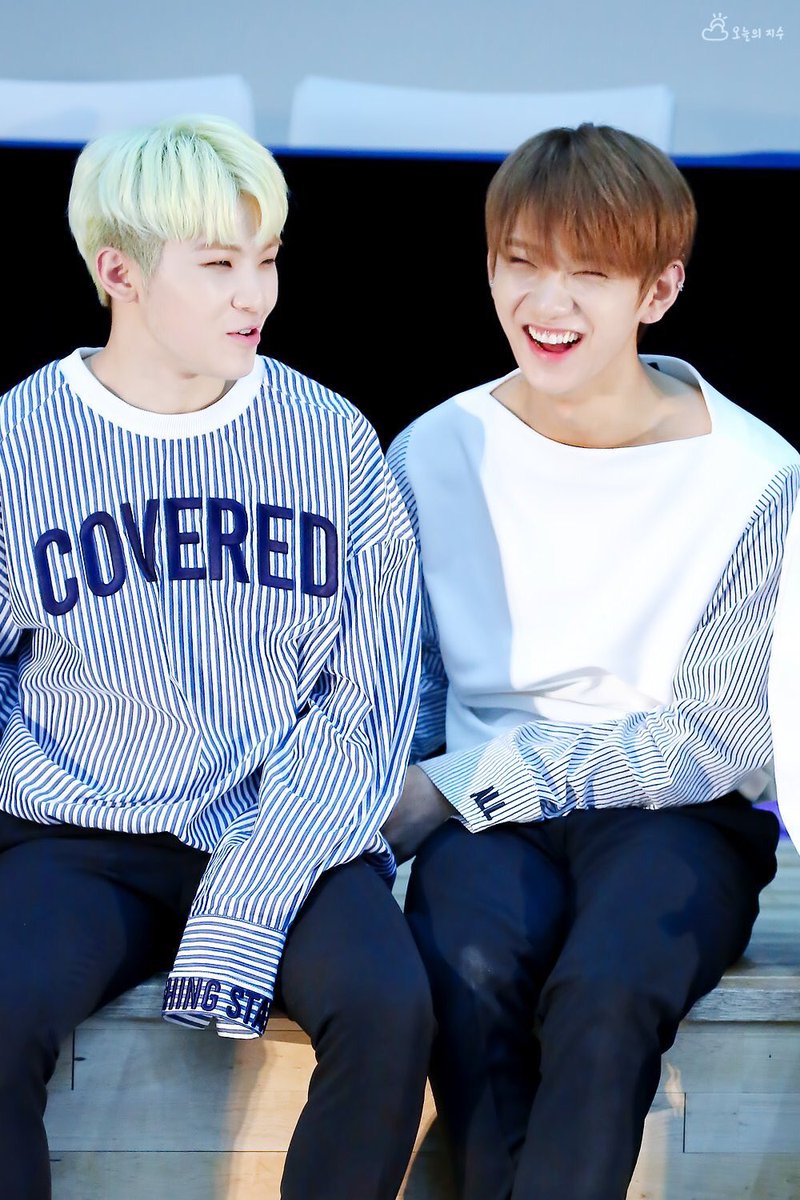 ウジと一緒にいると赤ちゃんになりがちな推し #SEVENTEEN #JOSHUA