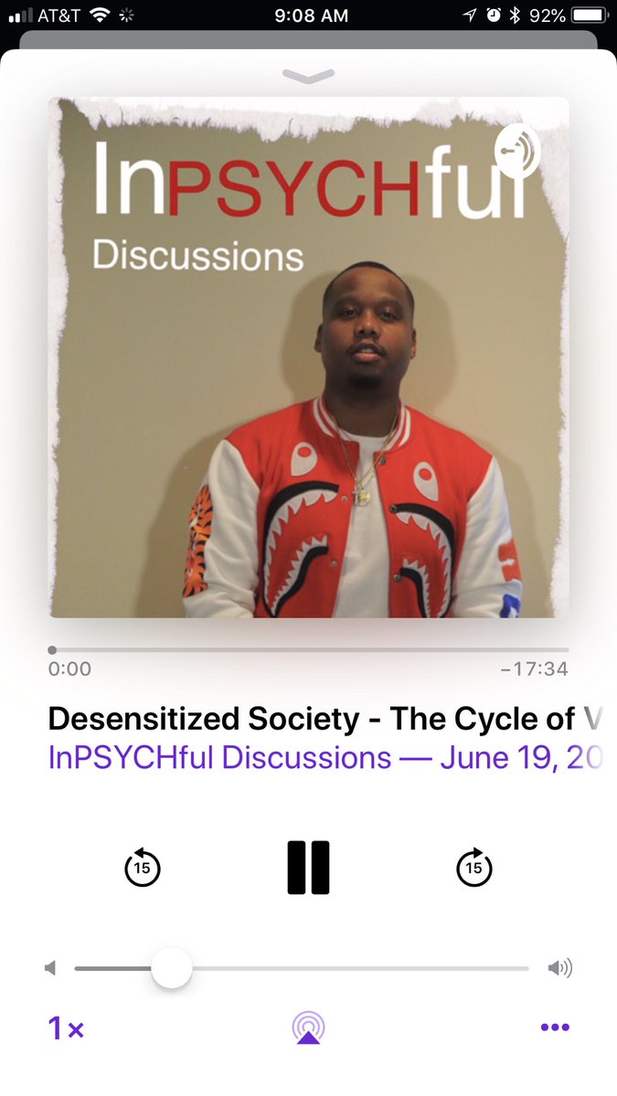 MajorSays_'s tweet photo. Desensitized Society - The Cycle of Violence 

Dwayne discusses the cycle of violence displayed in social media and how that negatively impacts society. He also touches on the recent murder of an up and coming rapper and how the media exploits violence for clicks. https://t.co/uU3FK10QyT