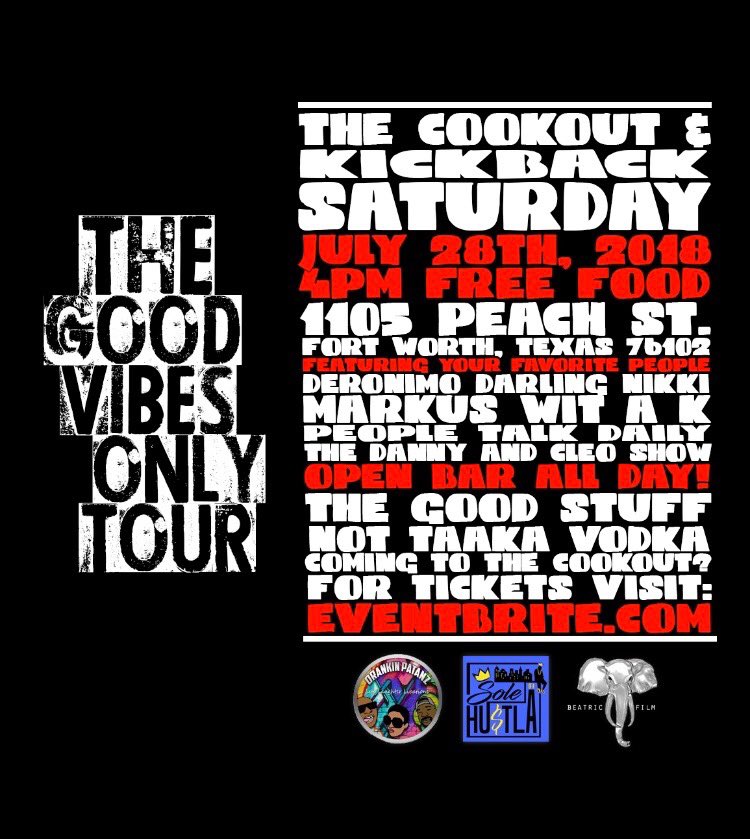 DeronimoDaDon's tweet image. 🗣ITS A CONTEST YALL!! How  to win?!? 🤔🧐 : •Have a minimum of three friends repost this flyer using hashtags #thegoodvibesonlytour &amp;amp; #canivibewithyall along with your social media handle •The person with the most repost between 8am 7/19-430pm 7/22 central time, GOOD LUCK!!😎