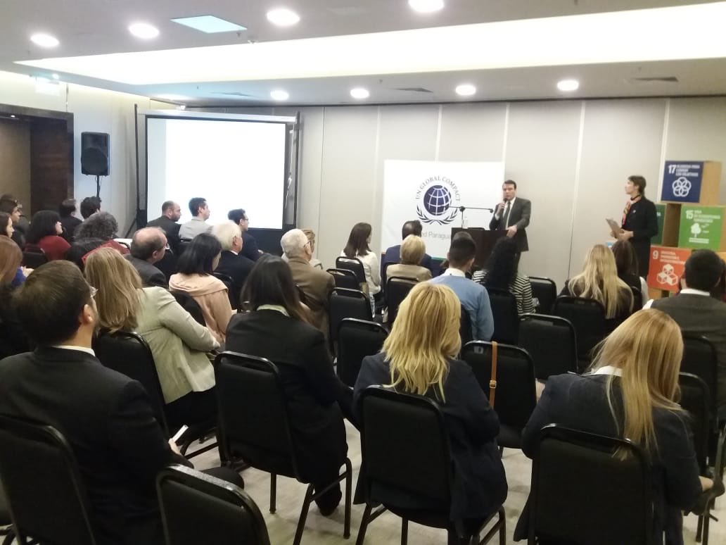 ComisionODSPy's tweet photo. #RedPactoGlobalParaguay y # Comisión ODS Paraguay avanzando hacia la implementación de la #Agenda2030 con el Sector Privado. Charla sobre experiencias en Argentina. https://t.co/2IIGrrQHw7