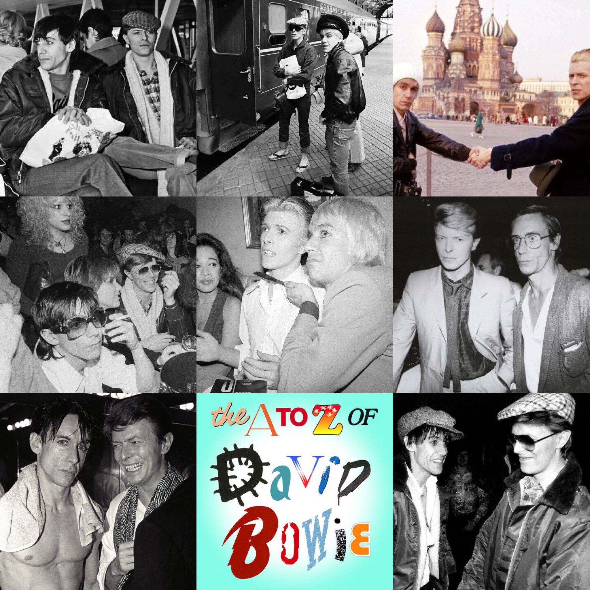 David Bowie Iggy Pop Photo Montage David Bowie News on Twitter: "The latest A to Z of David Bowie podcast is  here! It's I Part 1 - Iggy Pop The whole of this episode is dedicated to a