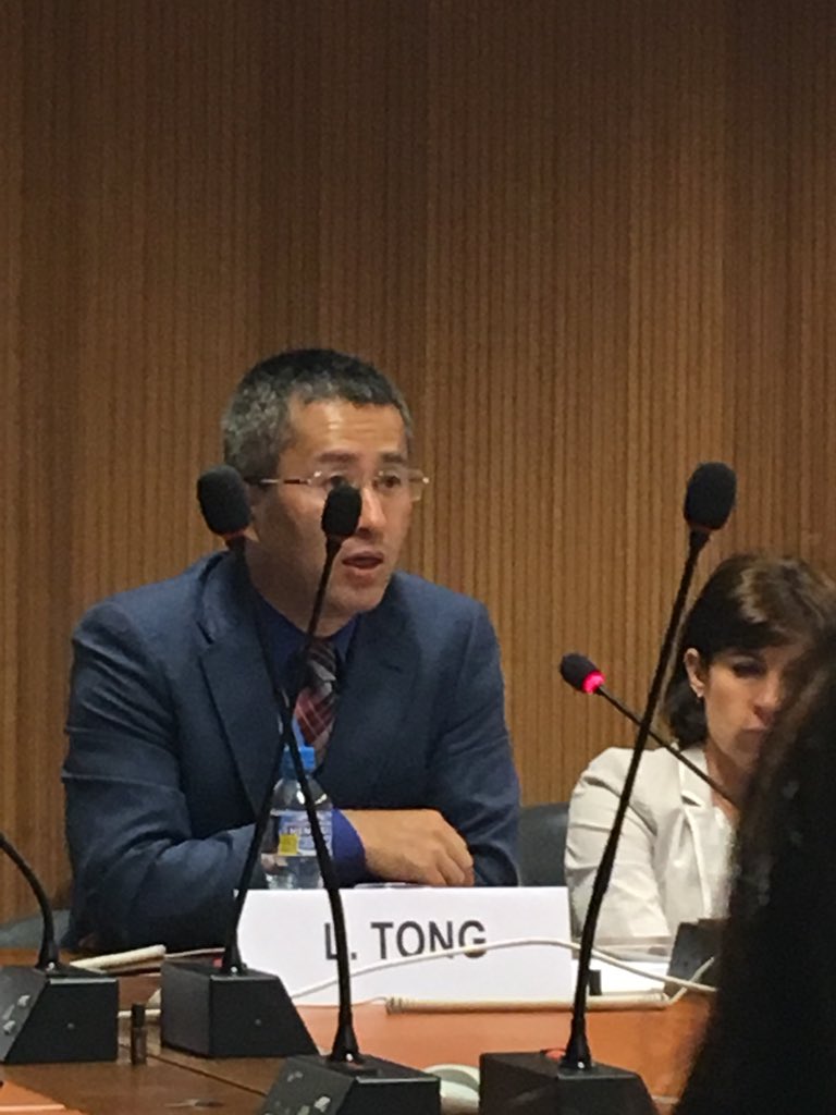 Tong Lihua, founder of Beijing Children’s Legal Aid and Research Center: Data collection is important but face many challenges #MakeAllChildrenCount #HRC38 side event