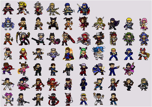 零式 Zero ドット絵画集作成中 A Twitteren 抜けがあったので何度も上げ直してスミマセンが Pxz2 Aの新規キャラドット絵 メインキャラクター全員分完成です ゞ T Co Tfiteivloz Twitter
