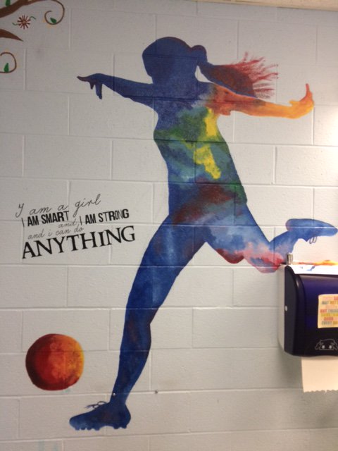 PRS_PrimarySC's tweet photo. @PRserviceclub has been working hard to decorate the 5th grade bathrooms! #GCpride #PRS50 #choosekind https://t.co/gt6eEKKjJf