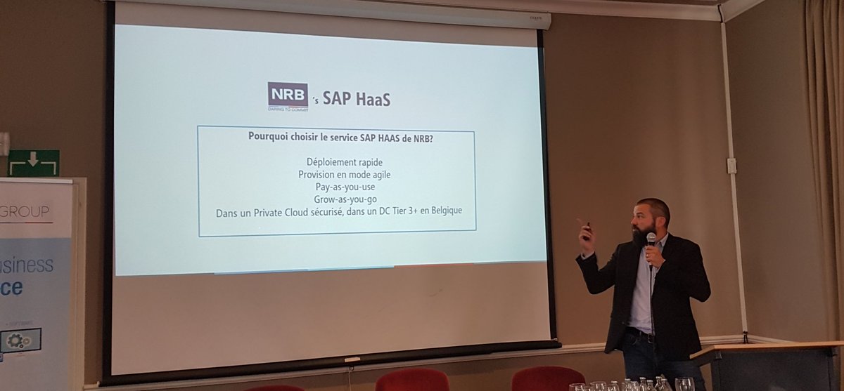 daringtocommIT's tweet photo. SAP Hana as a service HaaS... #NRBEvents #NRBSAPDay18 https://t.co/kQO858hEE1