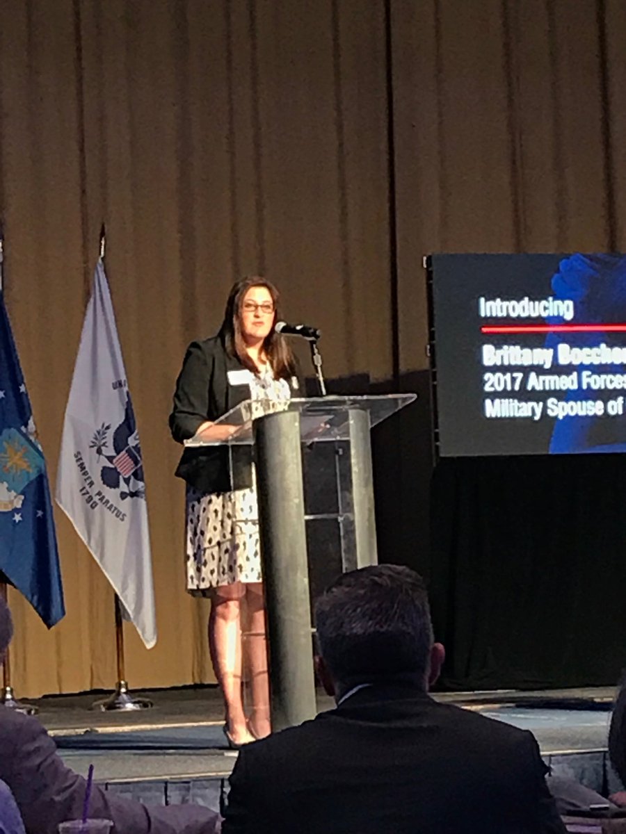 DCUC_HQ's tweet photo. Proud to be a sponsor of the @defensecomm Defense Communities National Summit and excited that DCUC's own, Brittany Boccher, had the opportunity to speak during @SecAFOfficial's keynote session, "Creating Great American Defense Communities"!
#ADCSummit https://t.co/yBQa0SfbCC