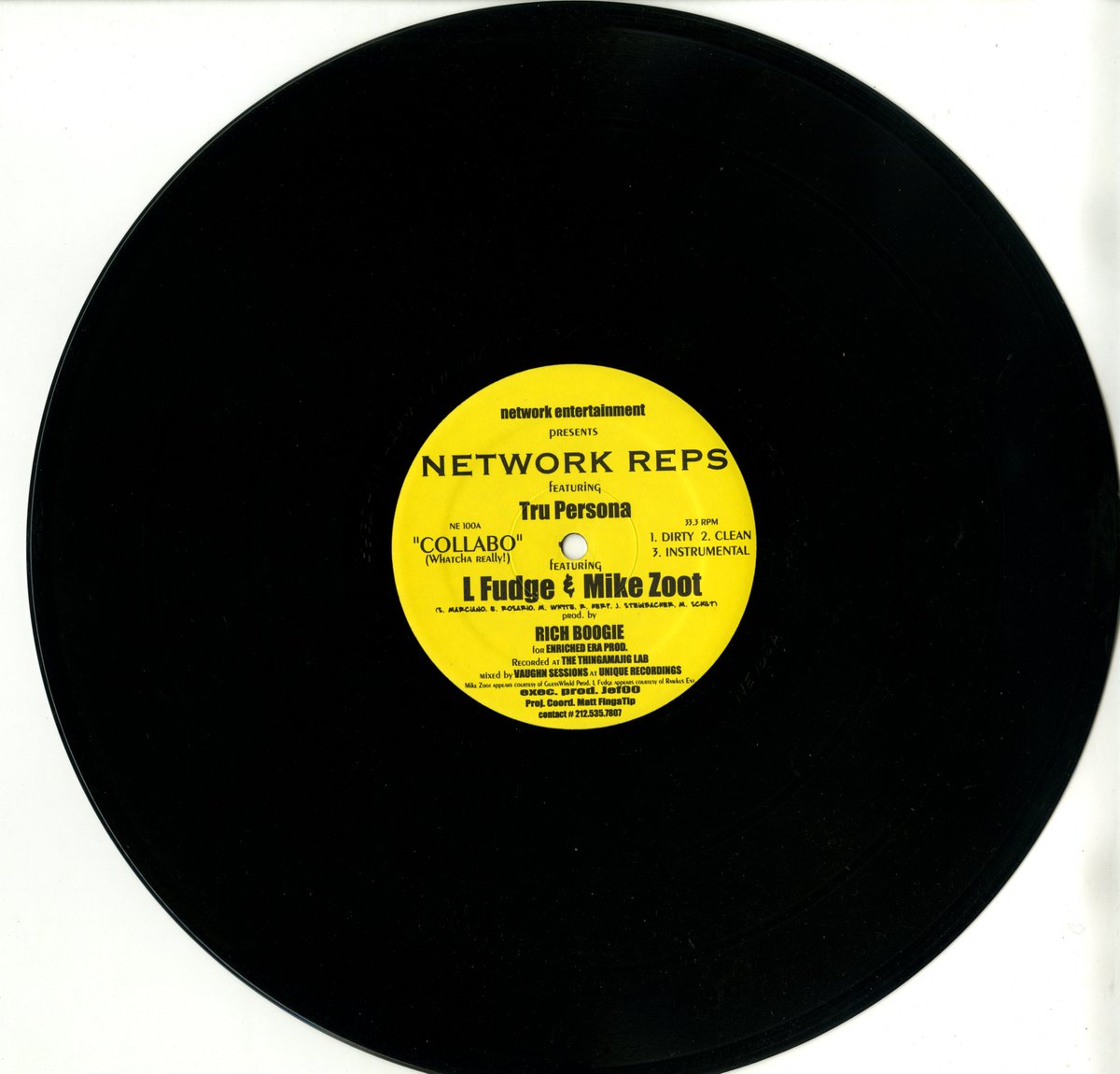 EVC_RECORDS's tweet image. EVC RECORDS【New Arrival】 
Network Reps – Collabo (Whatcha Really!) / Simplistice (1998) 12"
・ 
Listen Here↓
youtu.be/KQR8dlbYjXI
youtu.be/RnO1uLrb6ZI
・
Online Store↓
goo.gl/n42sAk
・
#NetworkReps #LFudge #MikeZoot #DJSpinna #Vinyl #HipHop #Music #EVCRECORDS