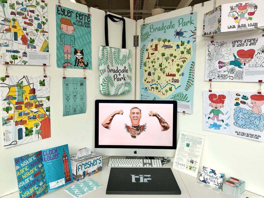 dmuleicester's tweet photo. The students now have the opportunity to visit the amazing #DMUDegreeShow which is running until Thursday 👗🖼👡👙#DMUtaster #loveDMU https://t.co/3MSjaRU1Ds
