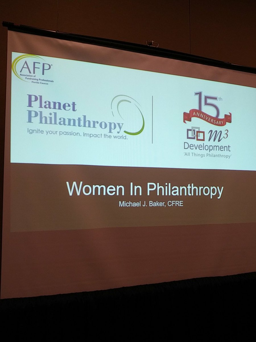 It's a glorious day @AFPFL #planetphilanthropy @mbakercfre #womeninphilanthropy