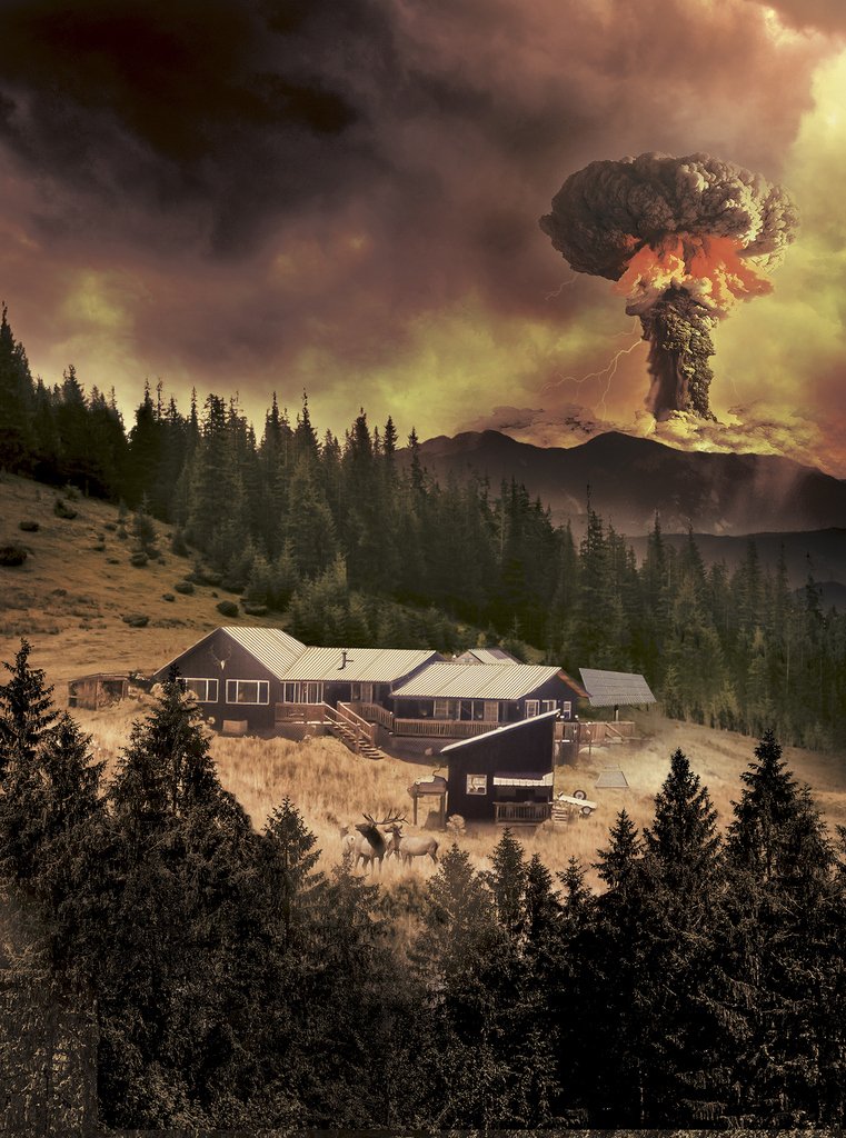 SeanPdesign's tweet photo. Photo Illustration for 5280 Magazine for the "A Coloradan’s Guide to Surviving the End of the World" Feature in June 2018 issue. 

Read the story here https://t.co/sNj5XjWrnK https://t.co/KLUwi7emOp