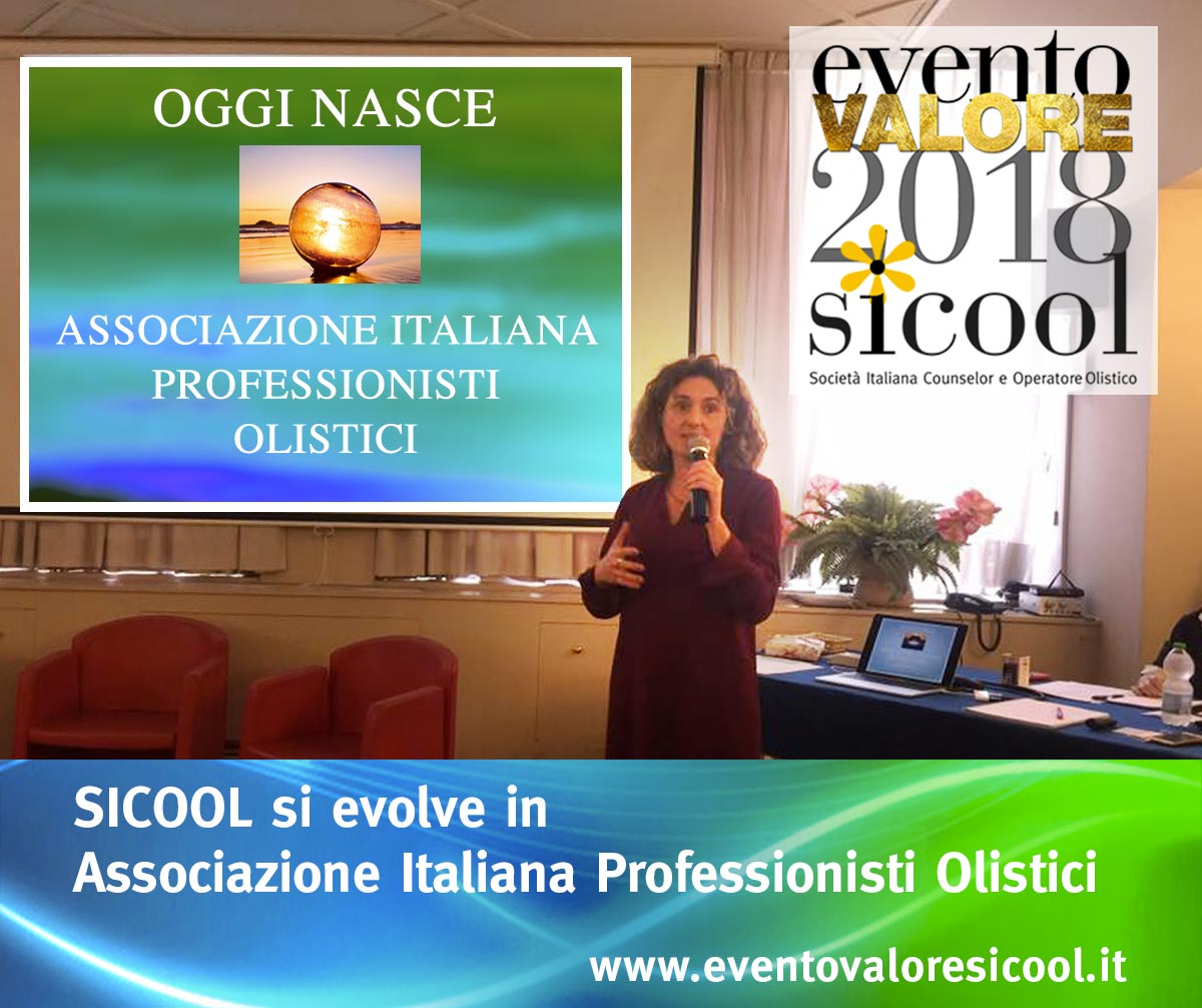 MondoSICOOL's tweet photo. E' UFFICIALE !
SICOOL DIVENTA - ASSOCIAZIONE ITALIANA PROFESSIONISTI OLISTICI https://t.co/iK0tbooXIz