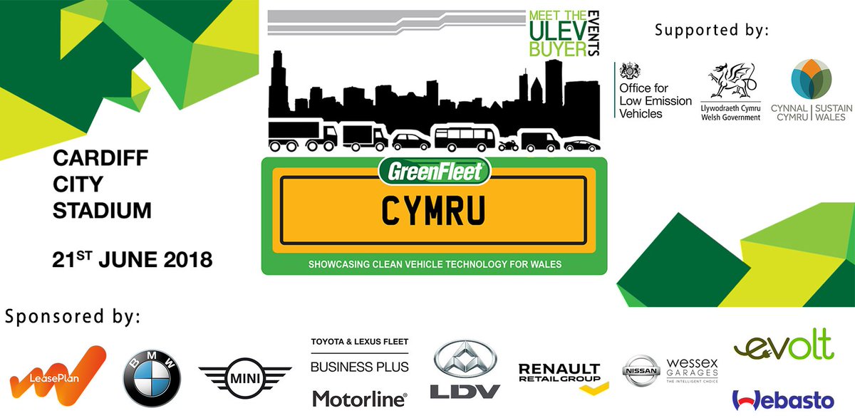 GreenFleet Cymru is just two days away! Several exhibitors have been confirmed this week, so be sure to check out the full line-up below.
For further details or to reserve a free place, email jeff.reed@psigroupltd.co.uk