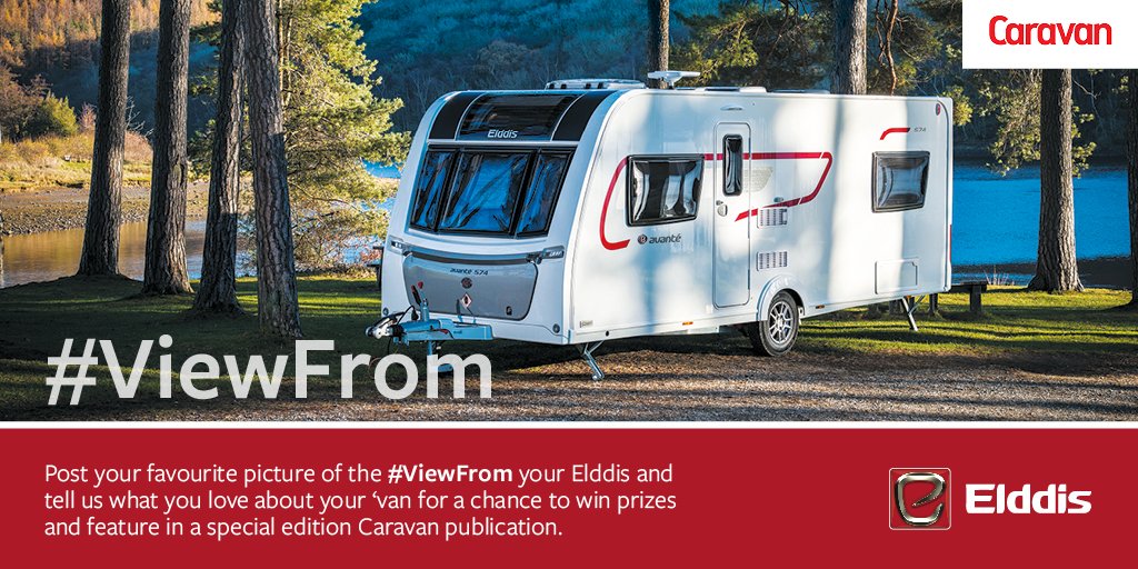 _Elddis_'s tweet image. Elddis has teamed up with @Caravanmagazine!

Post a picture on one (or all of!) Elddis’ Facebook, Twitter and Instagram of the #ViewFrom your Elddis and tell us what you love about your 'van for a chance to win Elddis prizes and feature in a special edition Caravan publication.